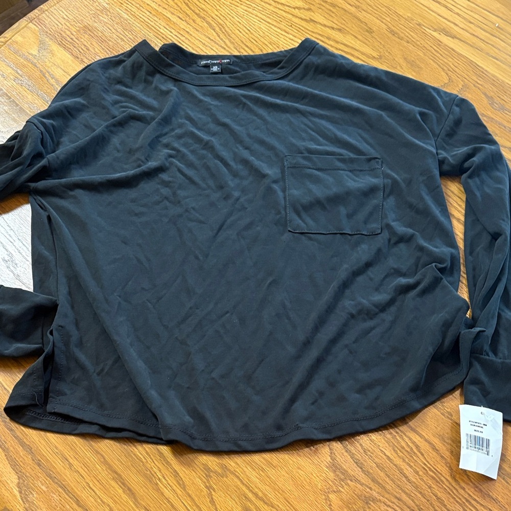 Black Long Sleeve Women's Top